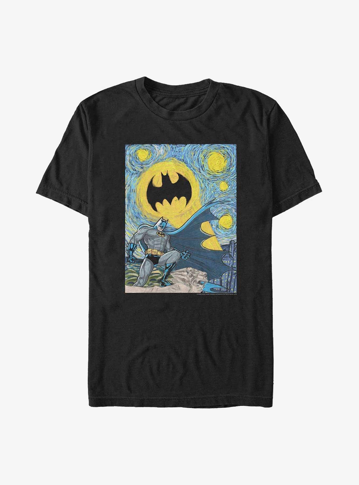 DC Comics Batman Starry Night Gotham Big & Tall T-Shirt, , hi-res