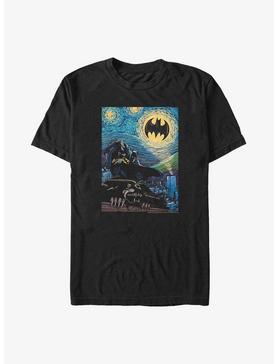 Plus Size DC Comics Batman Starry Night Batman Signal Big & Tall T-Shirt, , hi-res