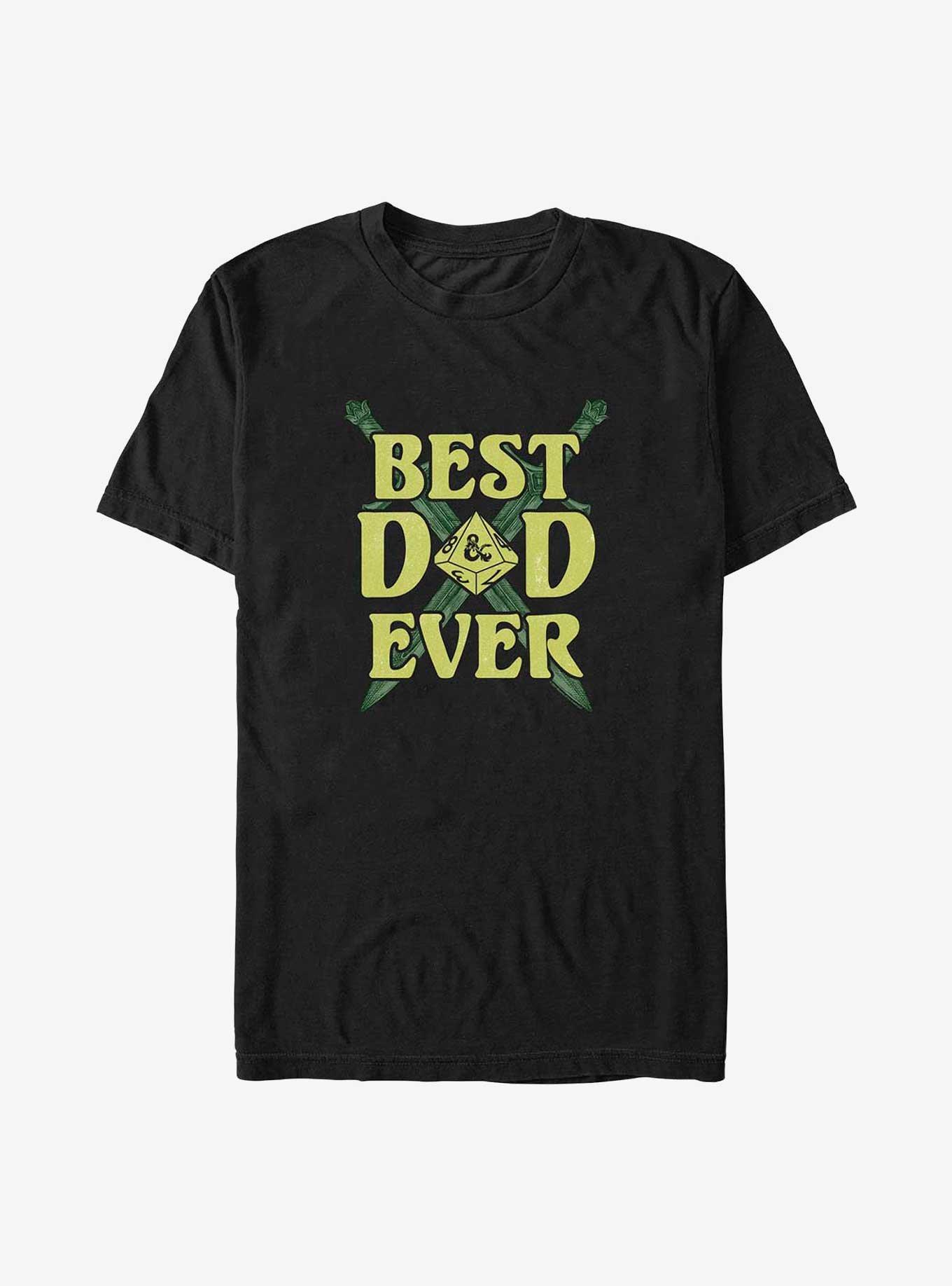 Dungeons & Dragons Best Dad Ever Big & Tall T-Shirt