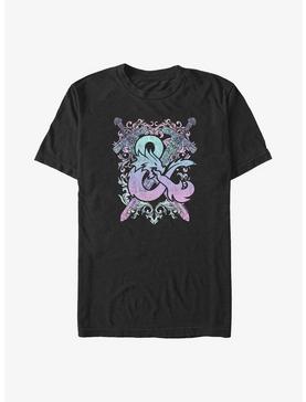 Plus Size Dungeons & Dragons Pastel Logo Big & Tall T-Shirt, , hi-res