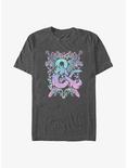 Dungeons & Dragons Pastel Logo Big & Tall T-Shirt, CHAR HTR, hi-res