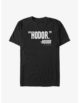 Game of Thrones Hodor Thoughts Big & Tall T-Shirt, , hi-res