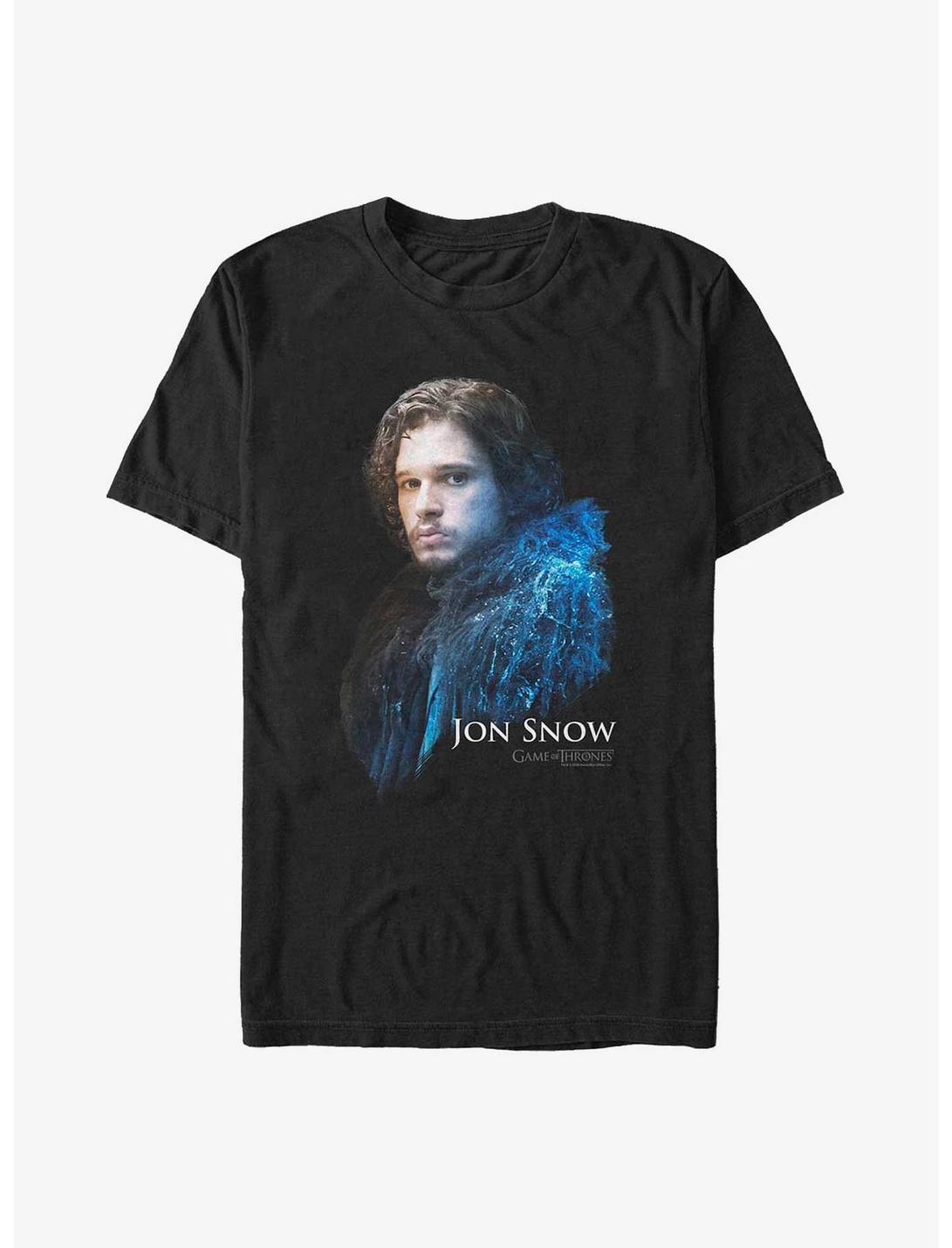 Game of Thrones Jon Snow Big & Tall T-Shirt, BLACK, hi-res