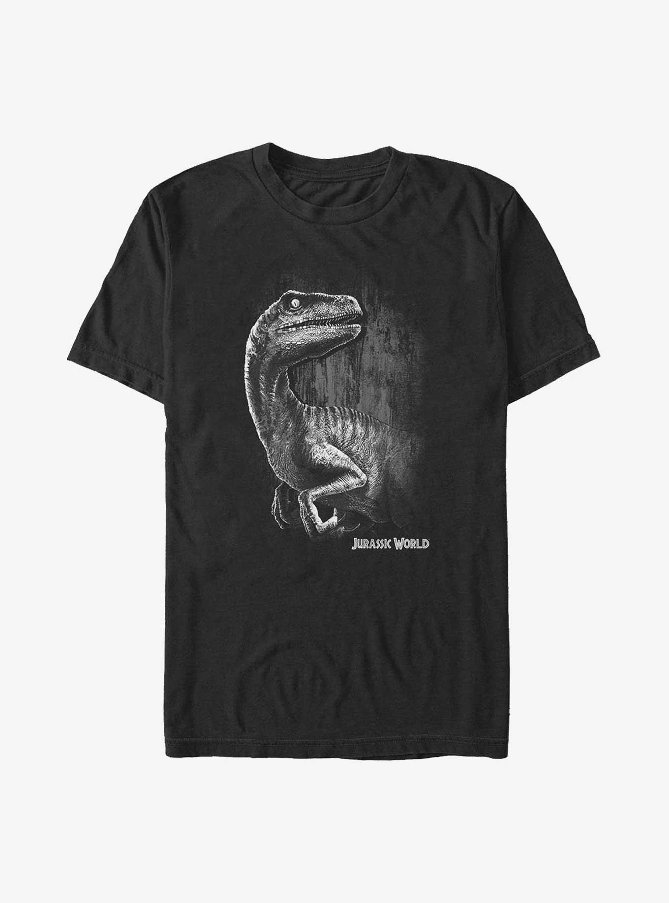 Jurassic Park Raptor Smile Big & Tall T-Shirt, BLACK, hi-res