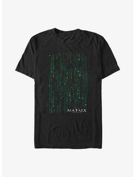 The Matrix Encyrpted Poster Big & Tall T-Shirt, , hi-res