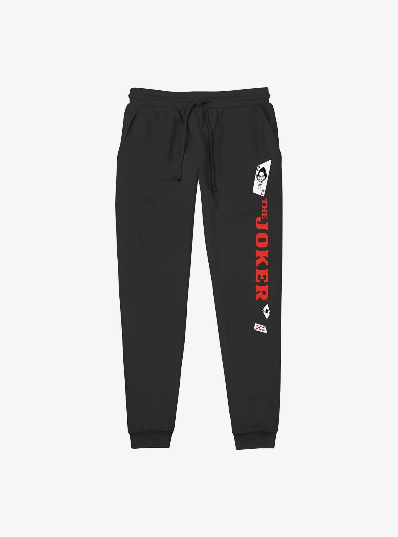 DC Comics Batman The Joker Cards Jogger Sweatpants, , hi-res