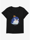 MapleStory King Pepe Womens T-Shirt Plus Size, BLACK, hi-res