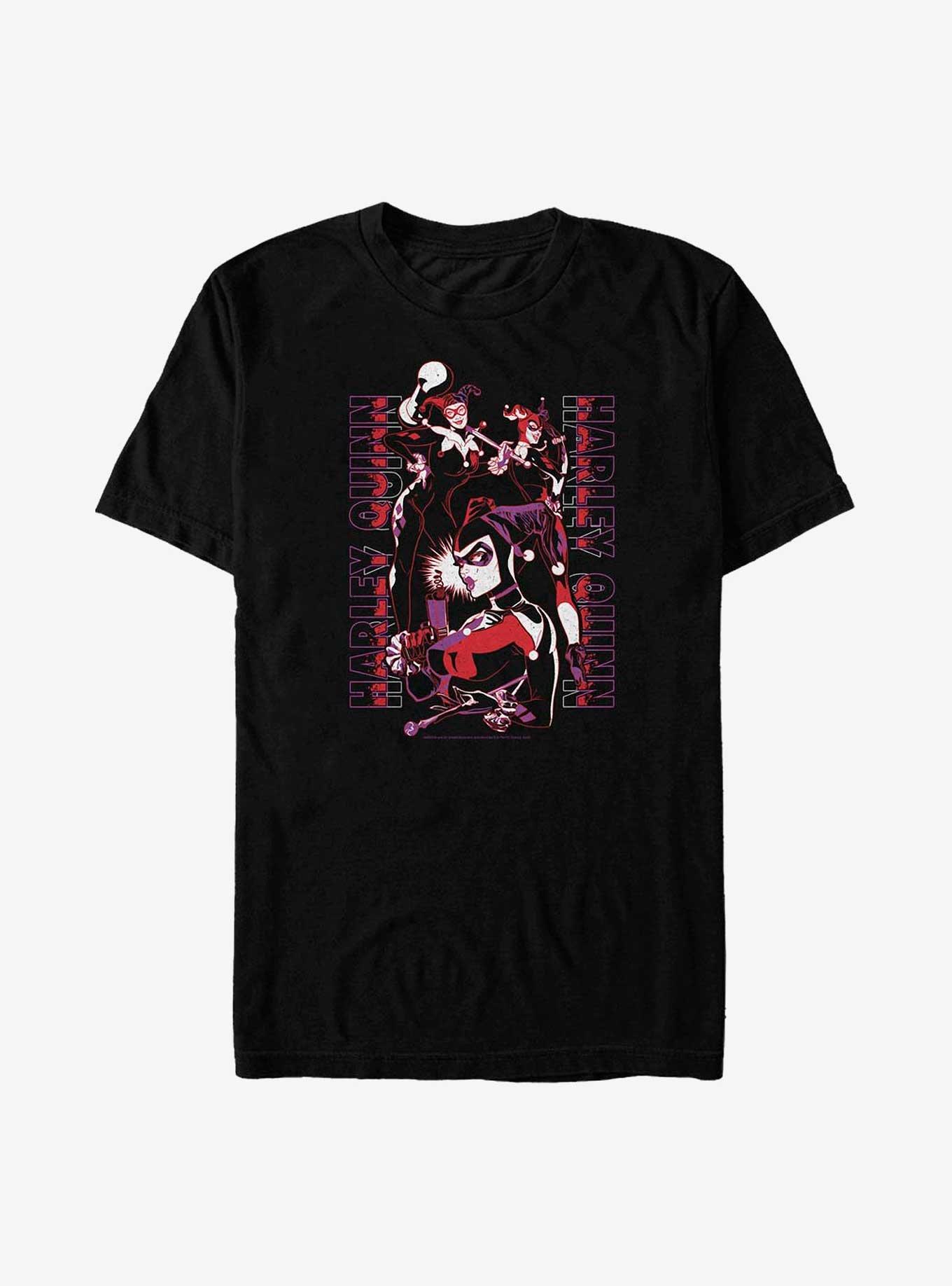 DC Comics Batman Harley Quinn Triple Threat Big & Tall T-Shirt, , hi-res