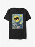 DC Comics Batman Starry Night Gotham Big & Tall T-Shirt, BLACK, hi-res