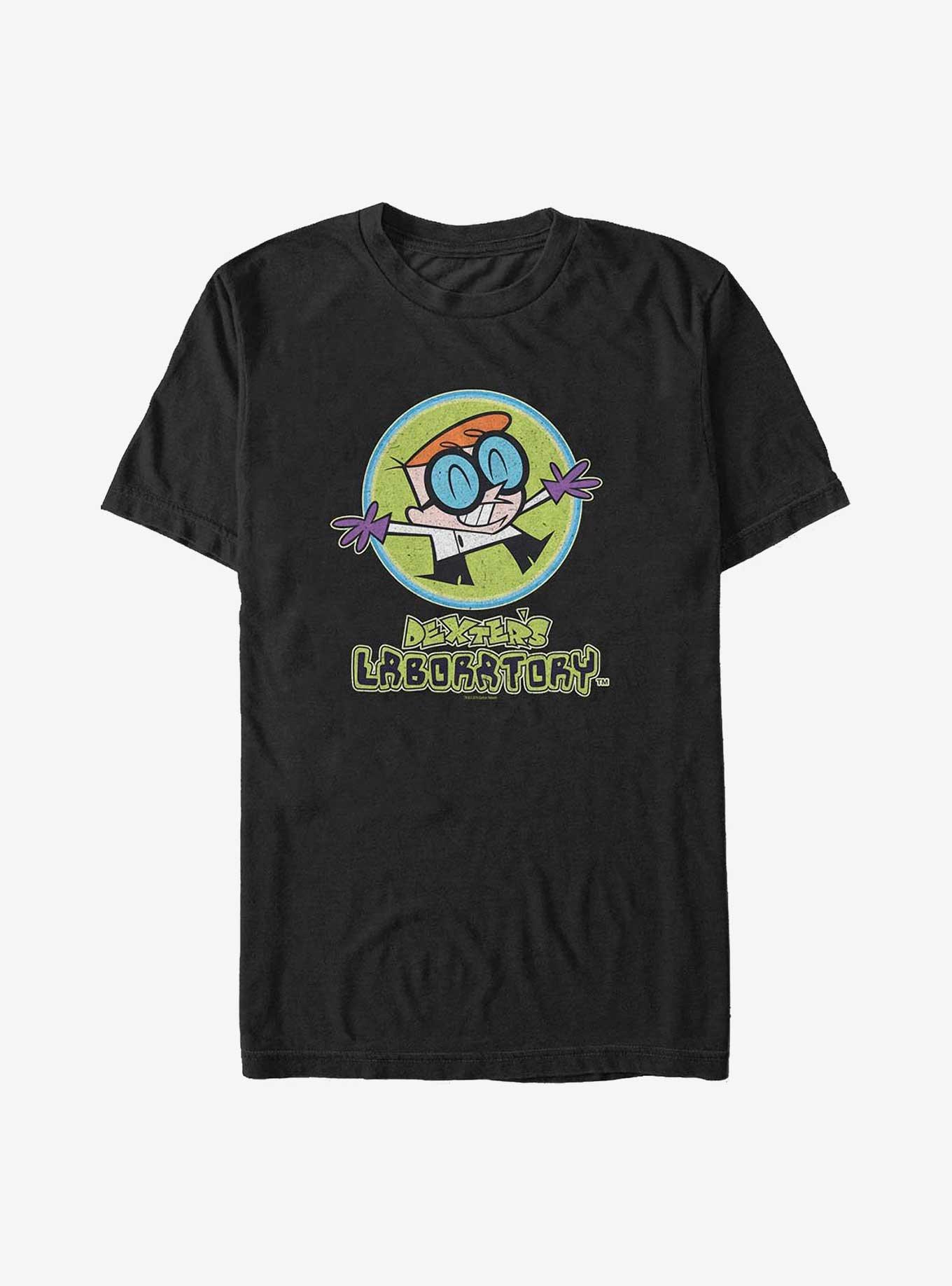 Cartoon Network Dexter's Laboratory Dexter Badge Big & Tall T-Shirt, , hi-res