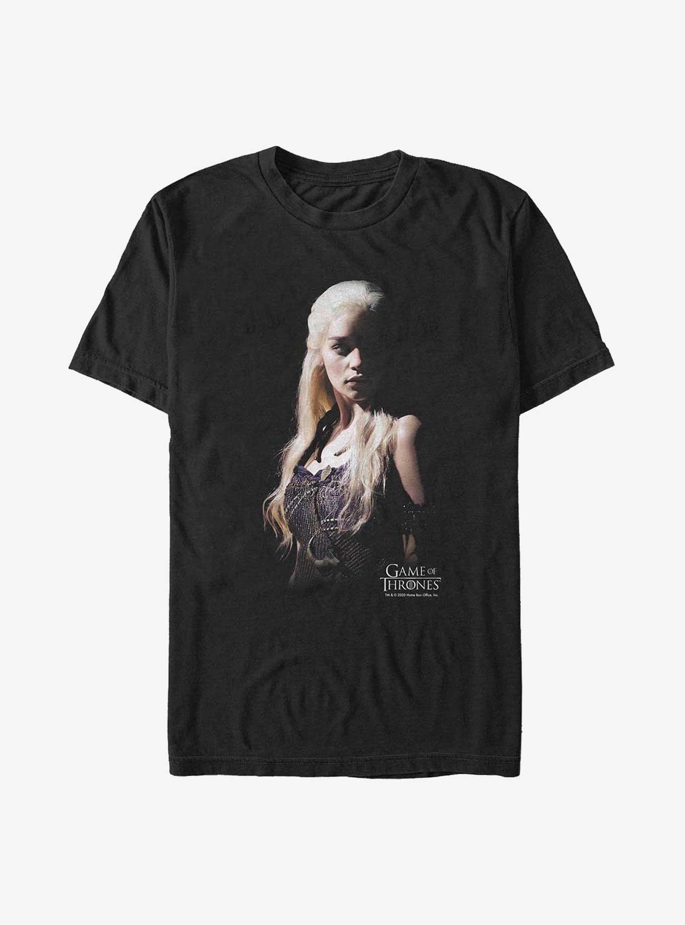 Game of Thrones Daenerys Targaryen Shadow Big Tall T Shirt BLACK BoxLunch