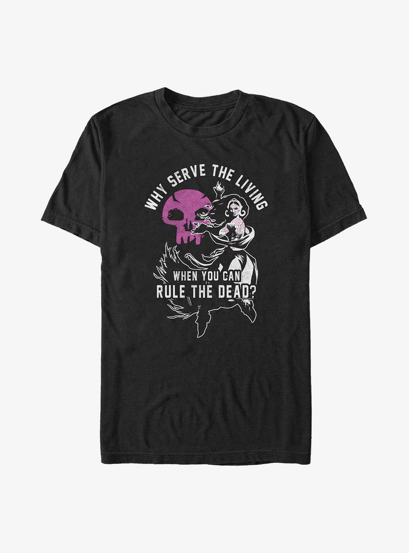 Magic: The Gathering Liliana Rule The Dead Big & Tall T-Shirt, BLACK, hi-res