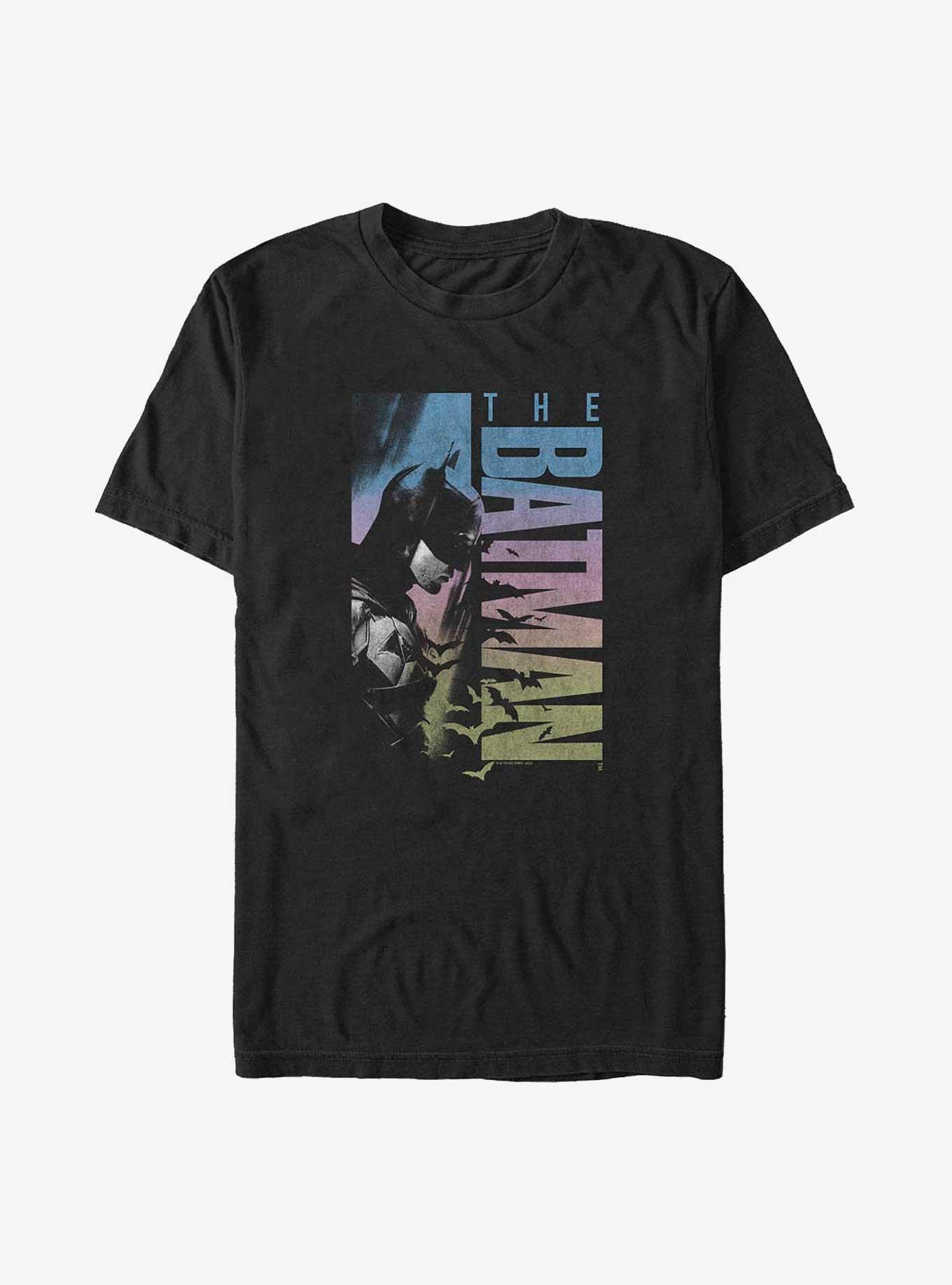 DC Comics The Batman - B&T - Rainbow Poster Big & Tall T-Shirt