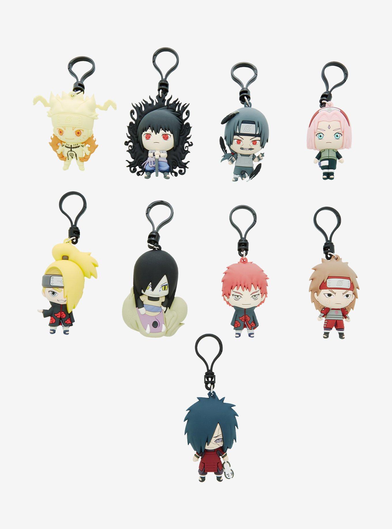 3D Figural Keyring Naruto Shippuden Series 6 Mystery Pack (1 RANDOM Figure)  