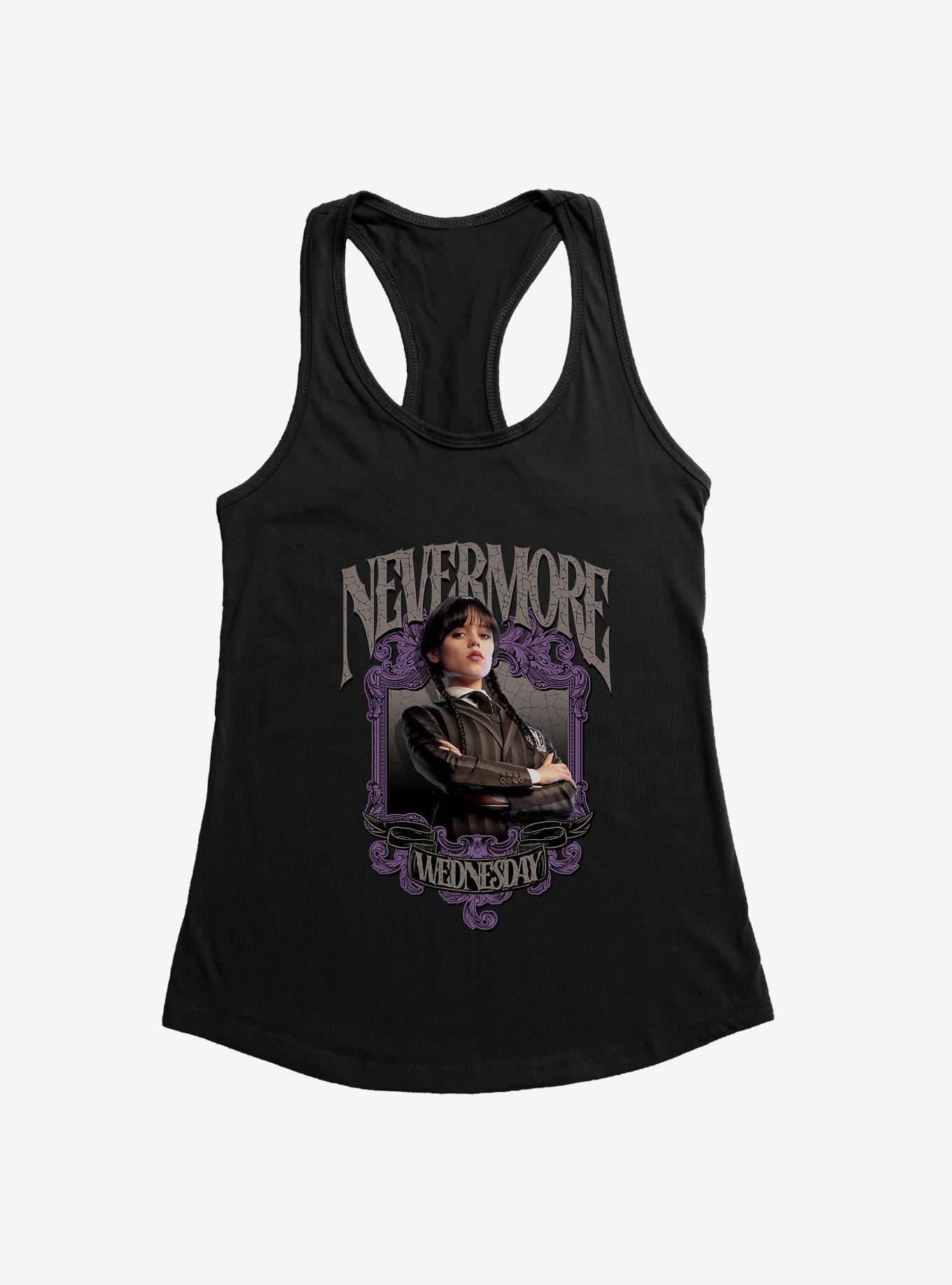 Wednesday Framed Wednesday Girls Tank, BLACK, hi-res