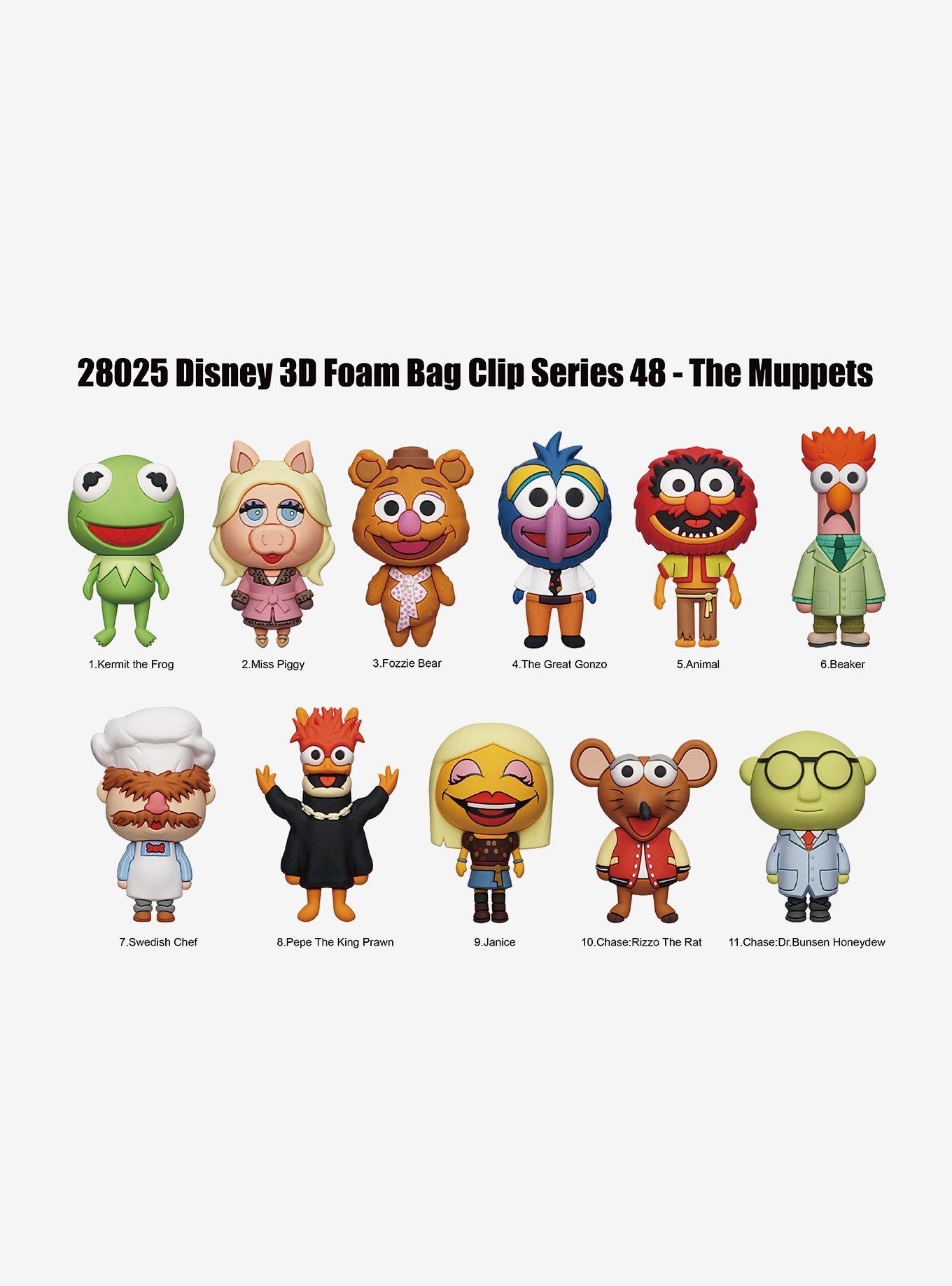 Disney The Muppets Blind Bag 3D Bag Clip, , hi-res