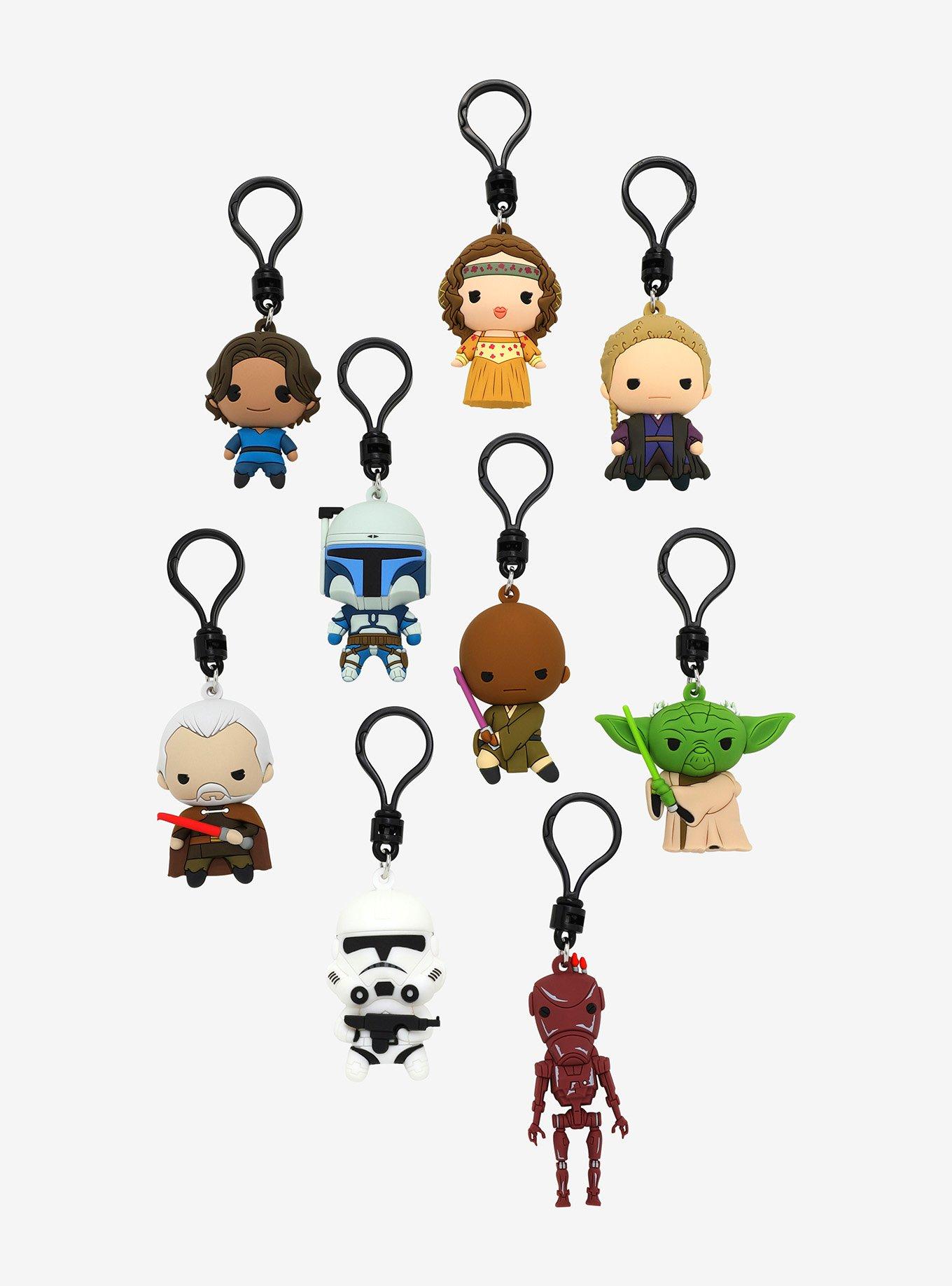 Star Wars Episode II Attack Of The Clones Characters Blind Bag Figural Key Chain, , hi-res