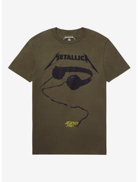 Plus Size Metallica 72 Seasons Headphones Boyfriend Fit Girls T-Shirt, , hi-res