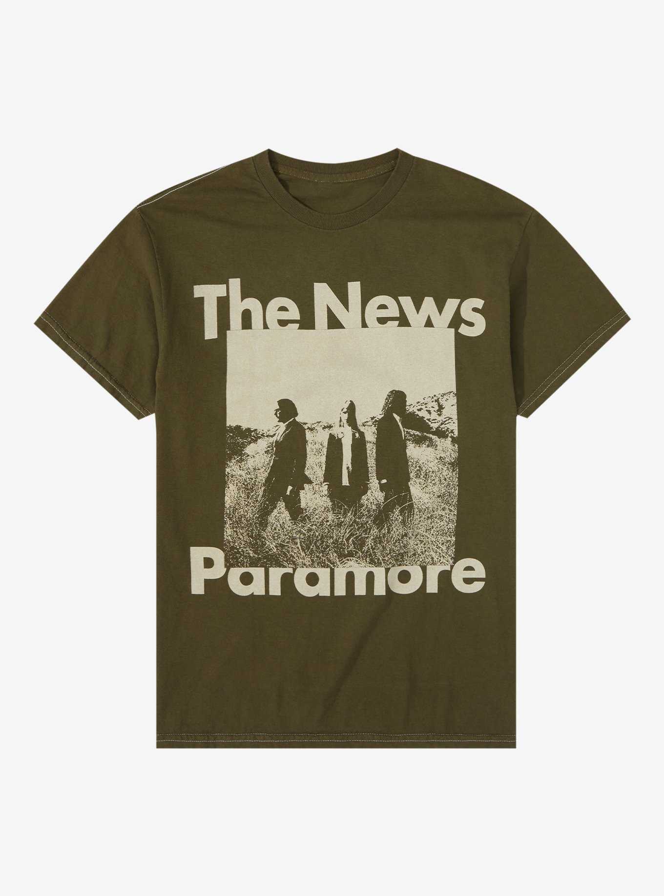 Paramore The News Pigment Wash T-Shirt | Hot Topic