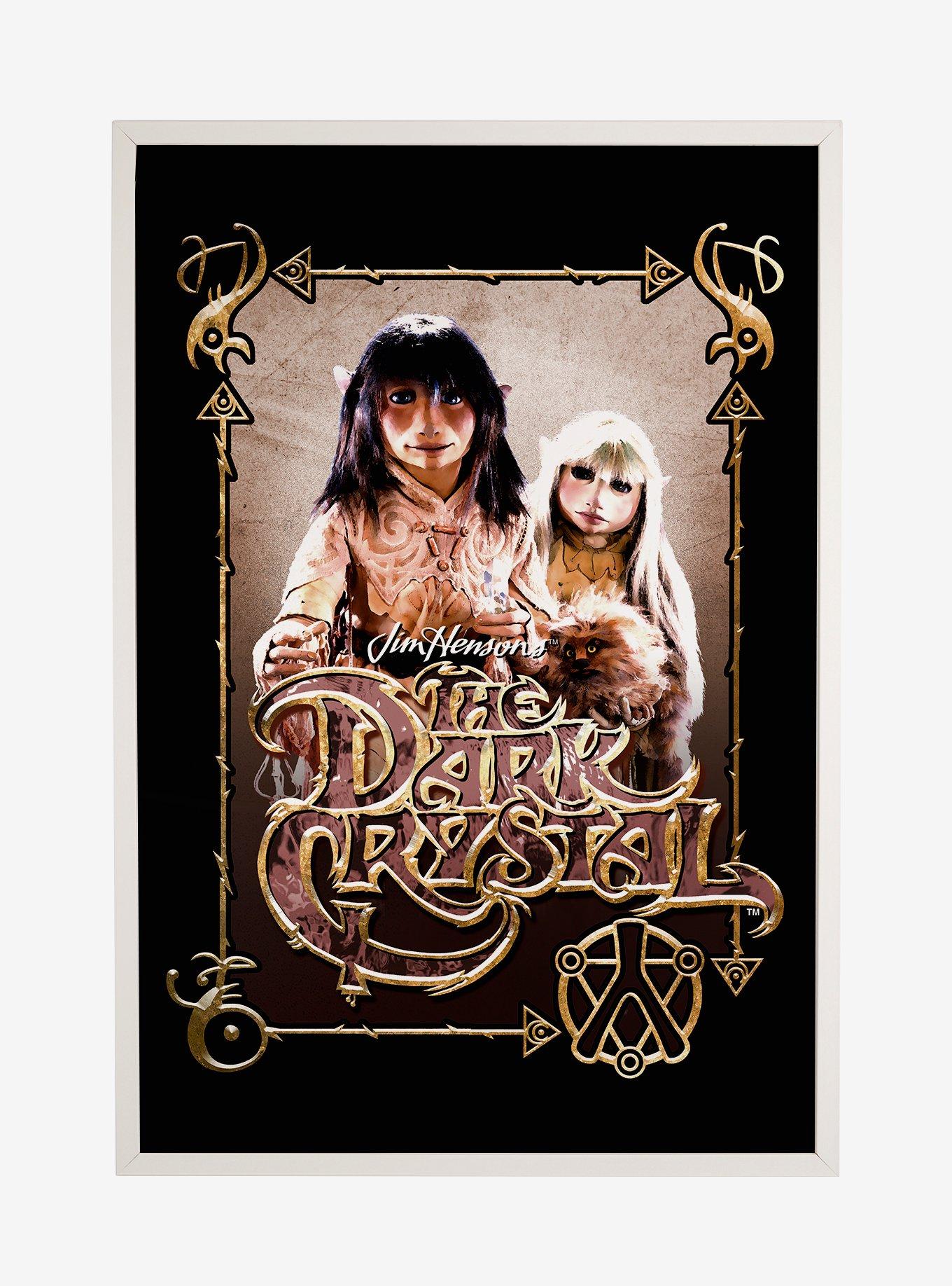The Dark Crystal Jen & Kira Framed Poster, WHITE, hi-res