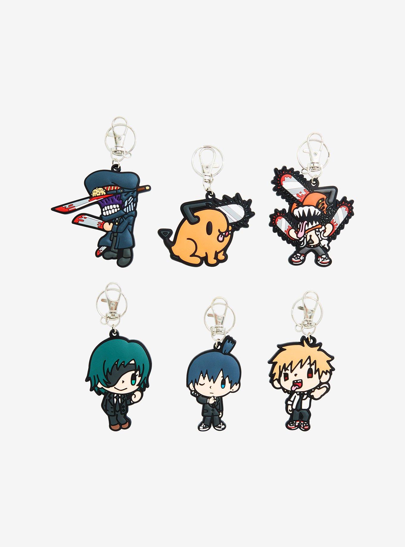 Chainsaw Man Blind Bag Rubber Key Chain, , hi-res