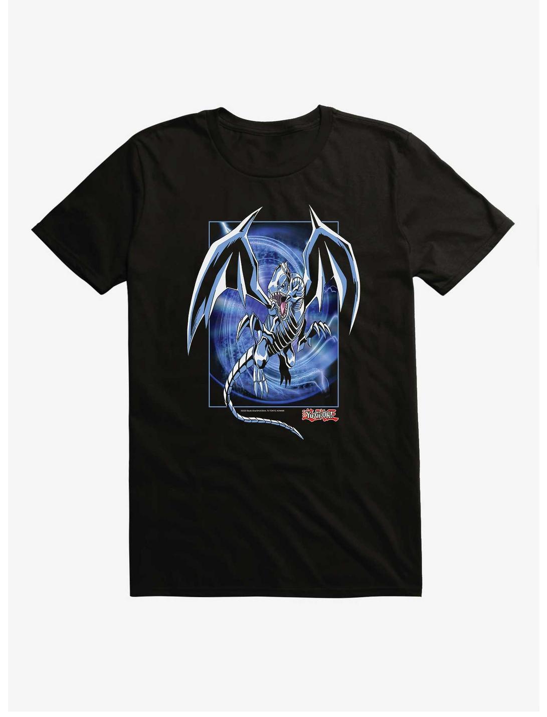 Yu-Gi-Oh! Blue-Eyes White Dragon T-Shirt, BLACK, hi-res