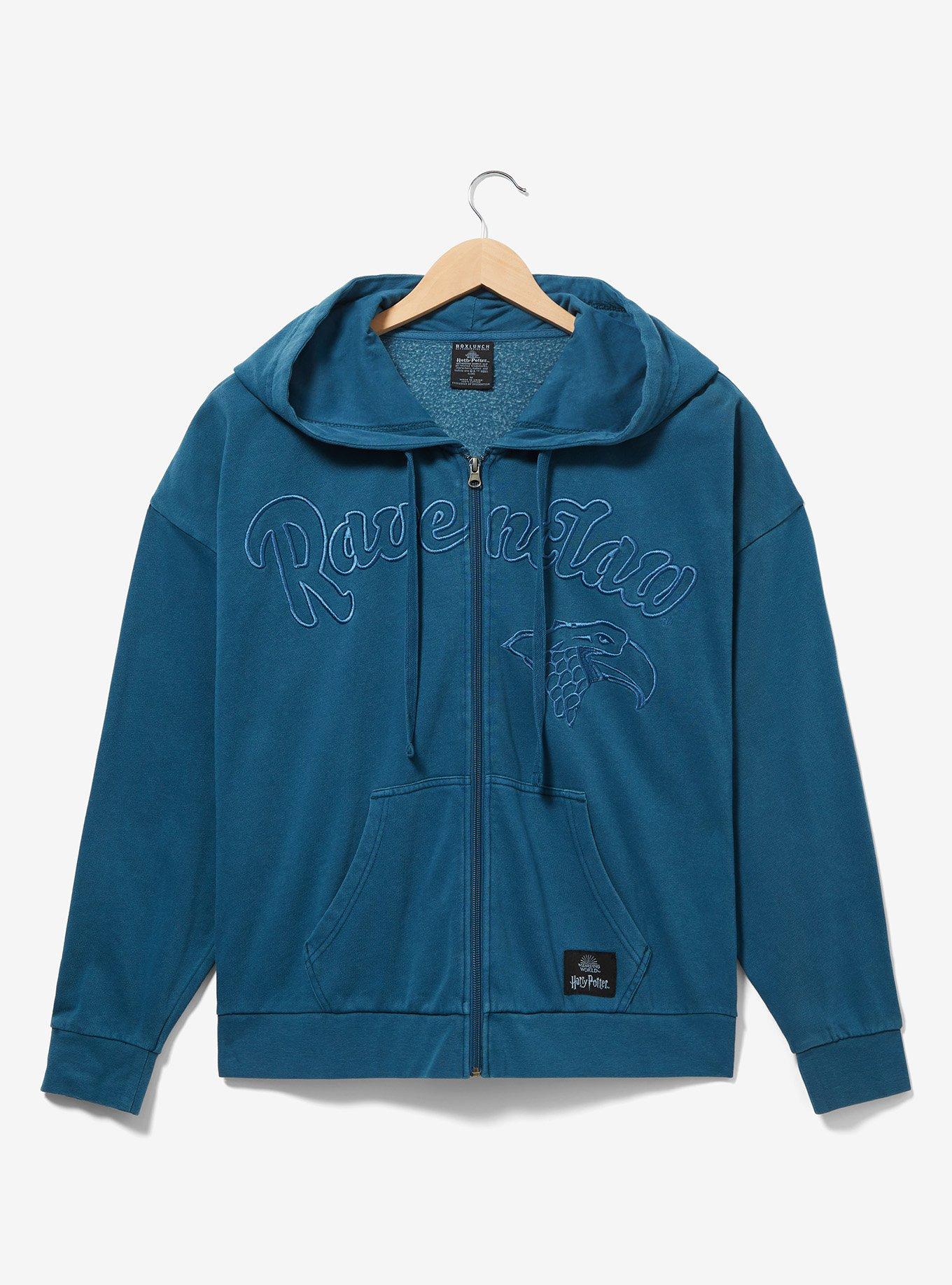 Ravenclaw zip hoodie top