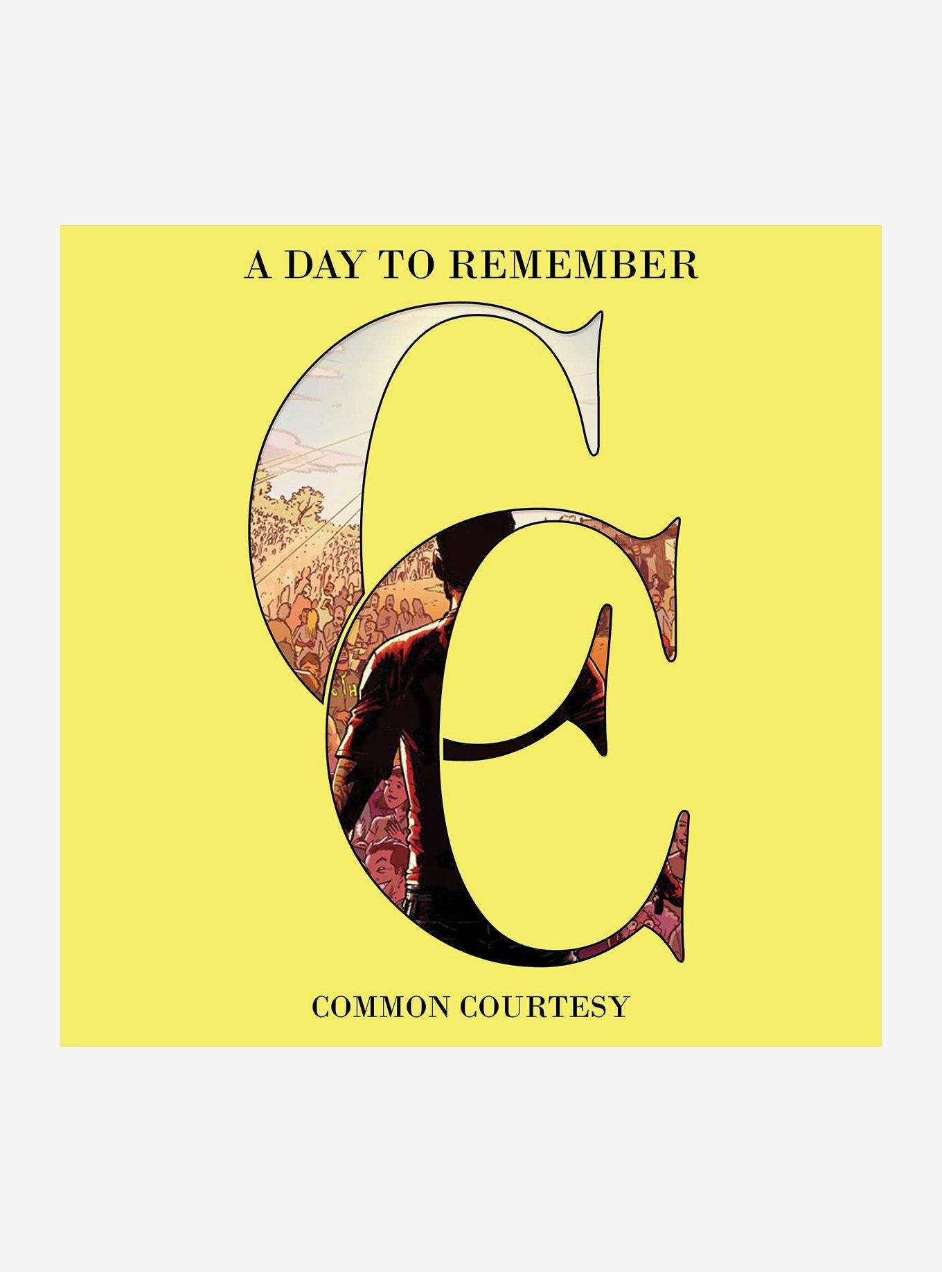 Day To Remember Common Courtesy Vinyl LP, , hi-res