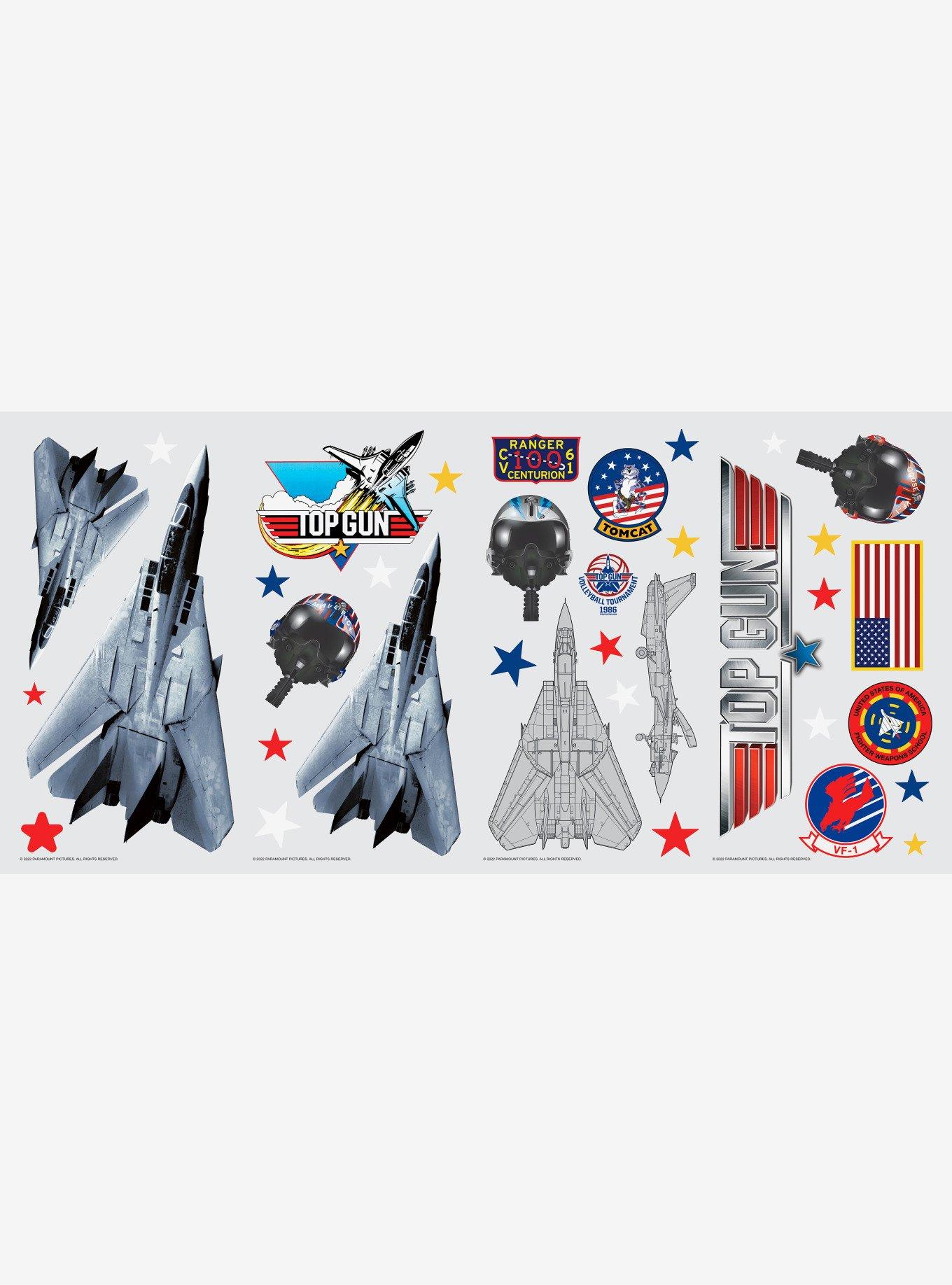 Top Gun Peel & Stick Wall Decals, , hi-res