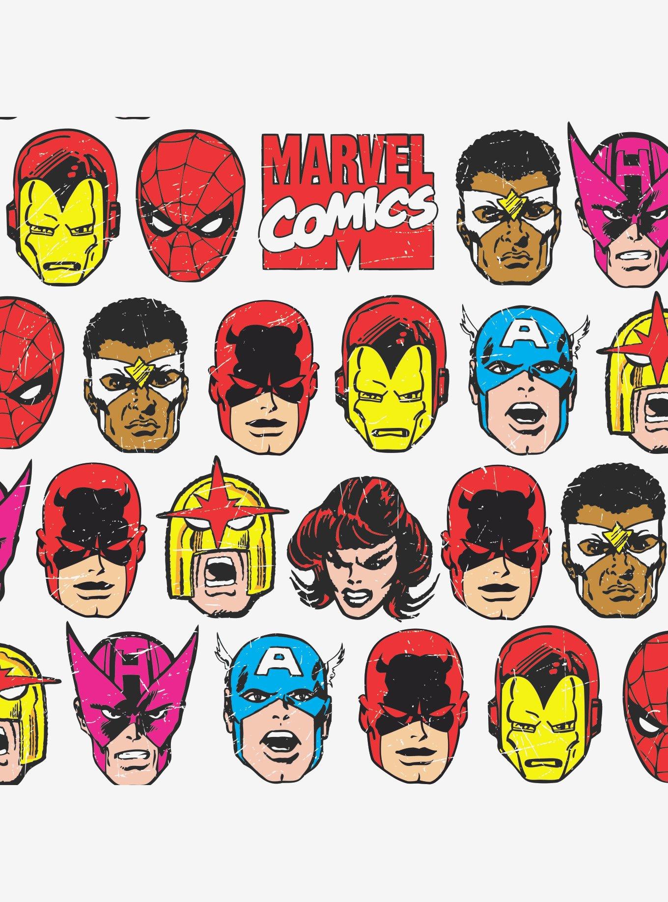 Marvel Comics Classic Character Peel & Stick Wallpaper, , hi-res