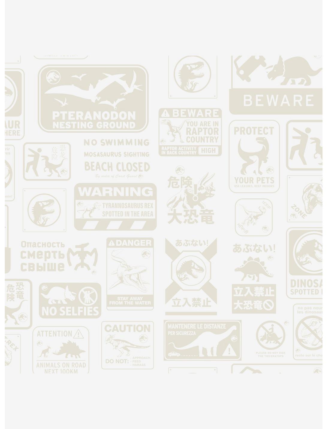 Jurassic World Dominion Signs Peel & Stick Wallpaper, , hi-res