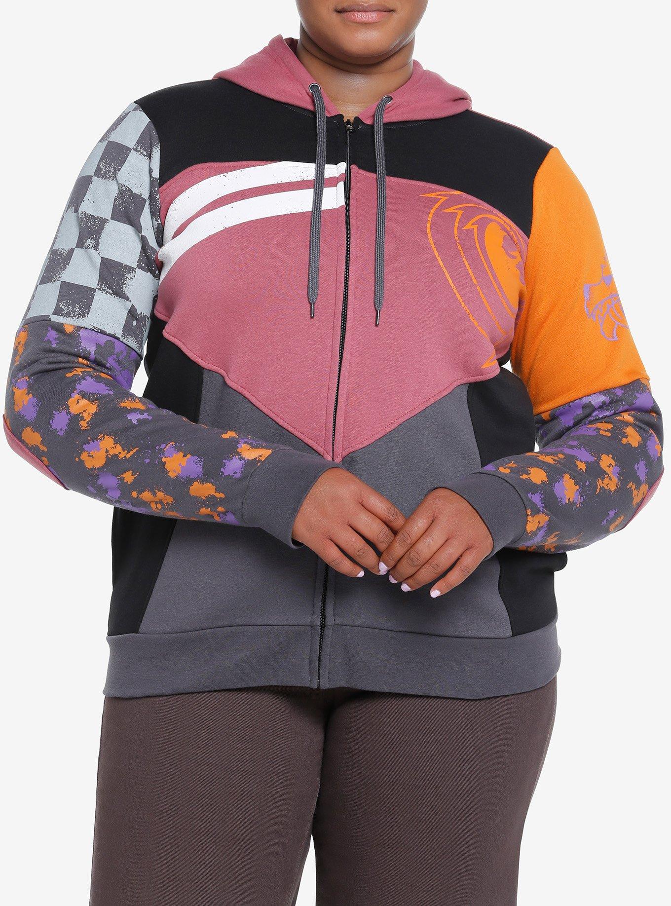 Her Universe Star Wars Ahsoka Sabine Wren Splatter Hoodie Plus Size Her Universe Exclusive