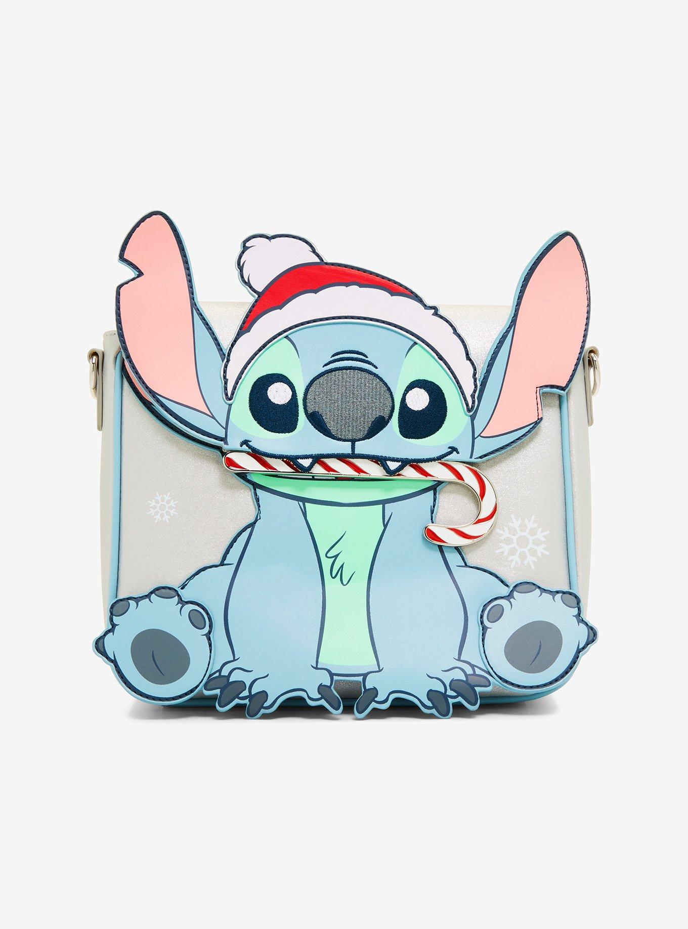 Loungefly Disney Lilo & Stitch Candy Cane Stitch Crossbody Bag, , hi-res