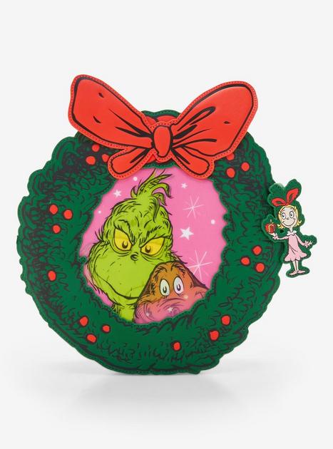 Loungefly How The Grinch Stole Christmas Lenticular Wreath Portrait ...