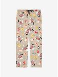Disney Mickey Mouse Mornings Allover Print Lounge Pants, MULTI, hi-res