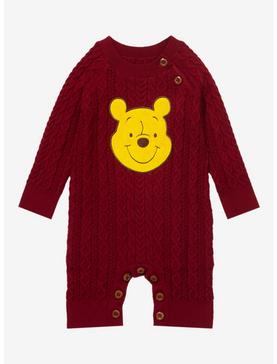 Disney Winnie the Pooh Cable Knit Infant One-Piece - BoxLunch Exclusive, , hi-res