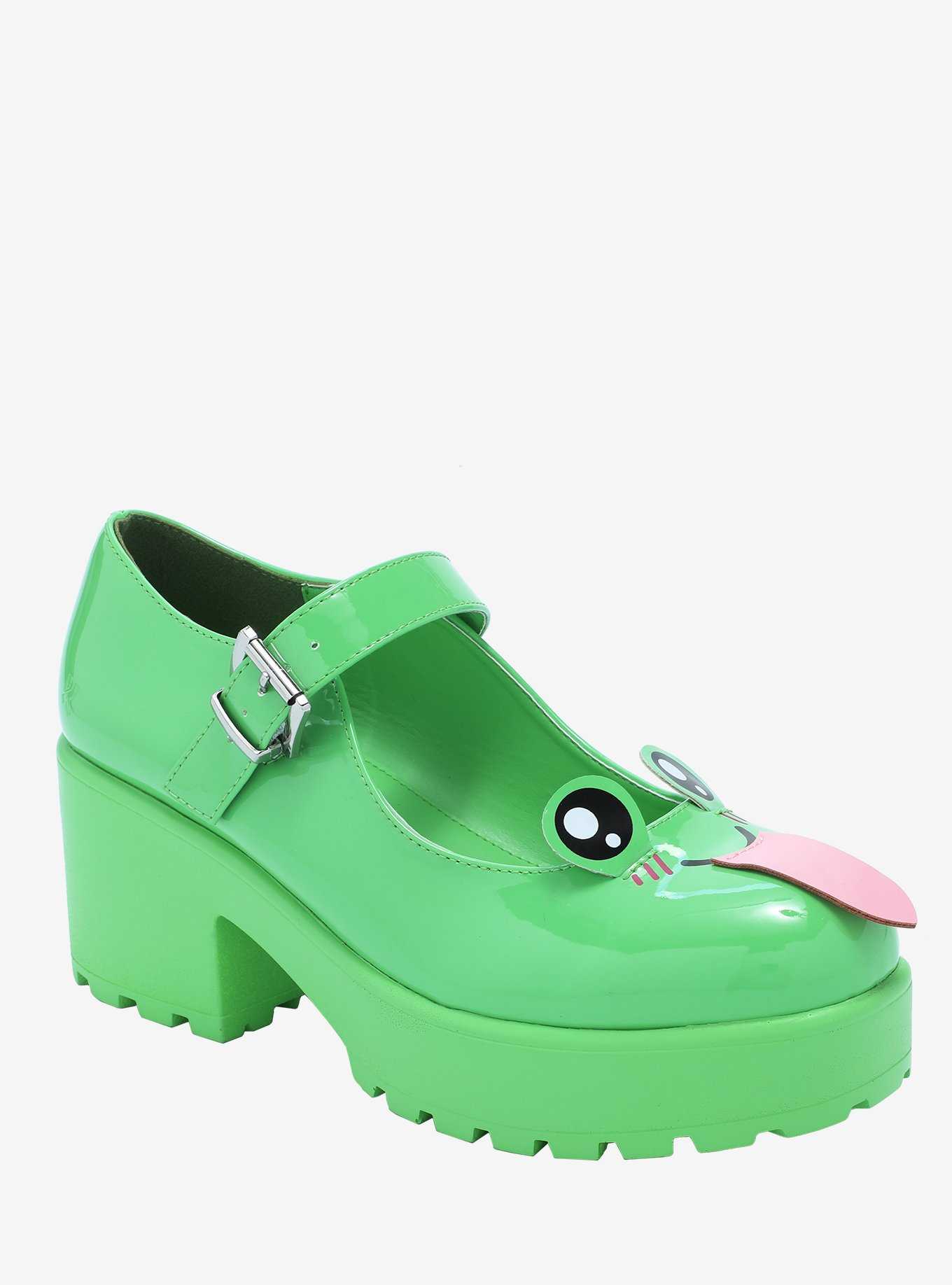 Koi Frog Mary Janes, , hi-res