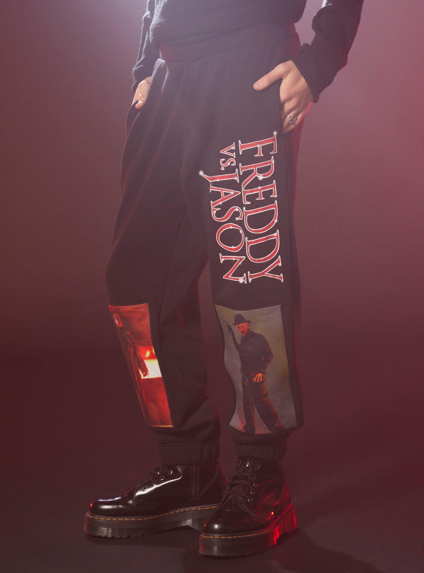 Freddy Vs. Jason Portraits Jogger Sweatpants, BLACK, hi-res