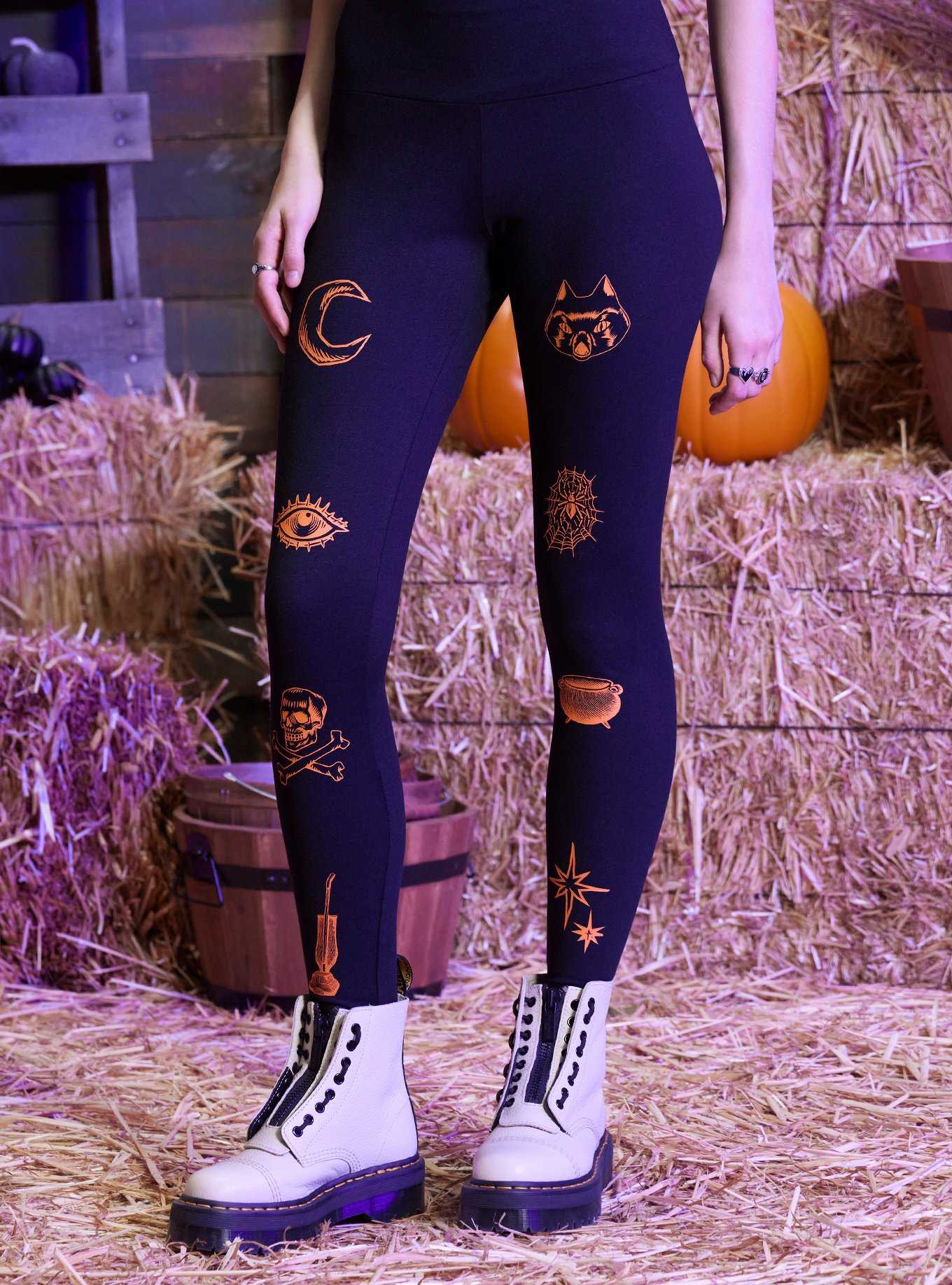 Hocus Pocus Charlie's Project Leggings Size OS 4-14 I Put A Spell