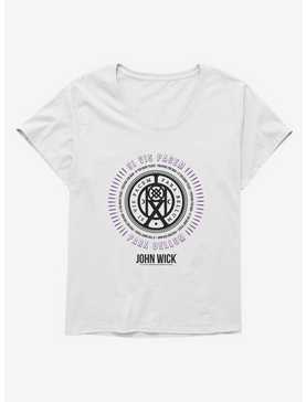 John Wick Si Vis Pacem Para Bellum Girls T-Shirt Plus Size, , hi-res