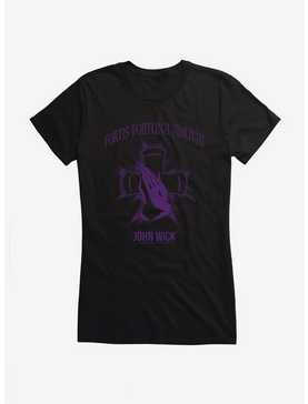 John Wick Fortis Fortuna Adiuvat Girls T-Shirt, , hi-res