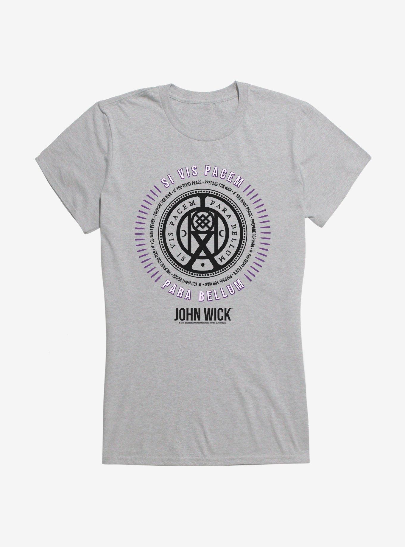 John Wick Si Vis Pacem Para Bellum Girls T-Shirt, , hi-res