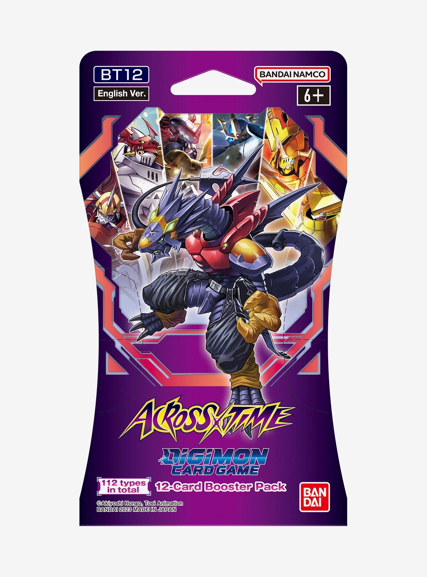 Digimon Card Game BT-12 Across Time - R Rare Card (Japanese Version) - Near Mint