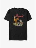 Disney Bambi Forest Friends Extra Soft T-Shirt, BLACK, hi-res