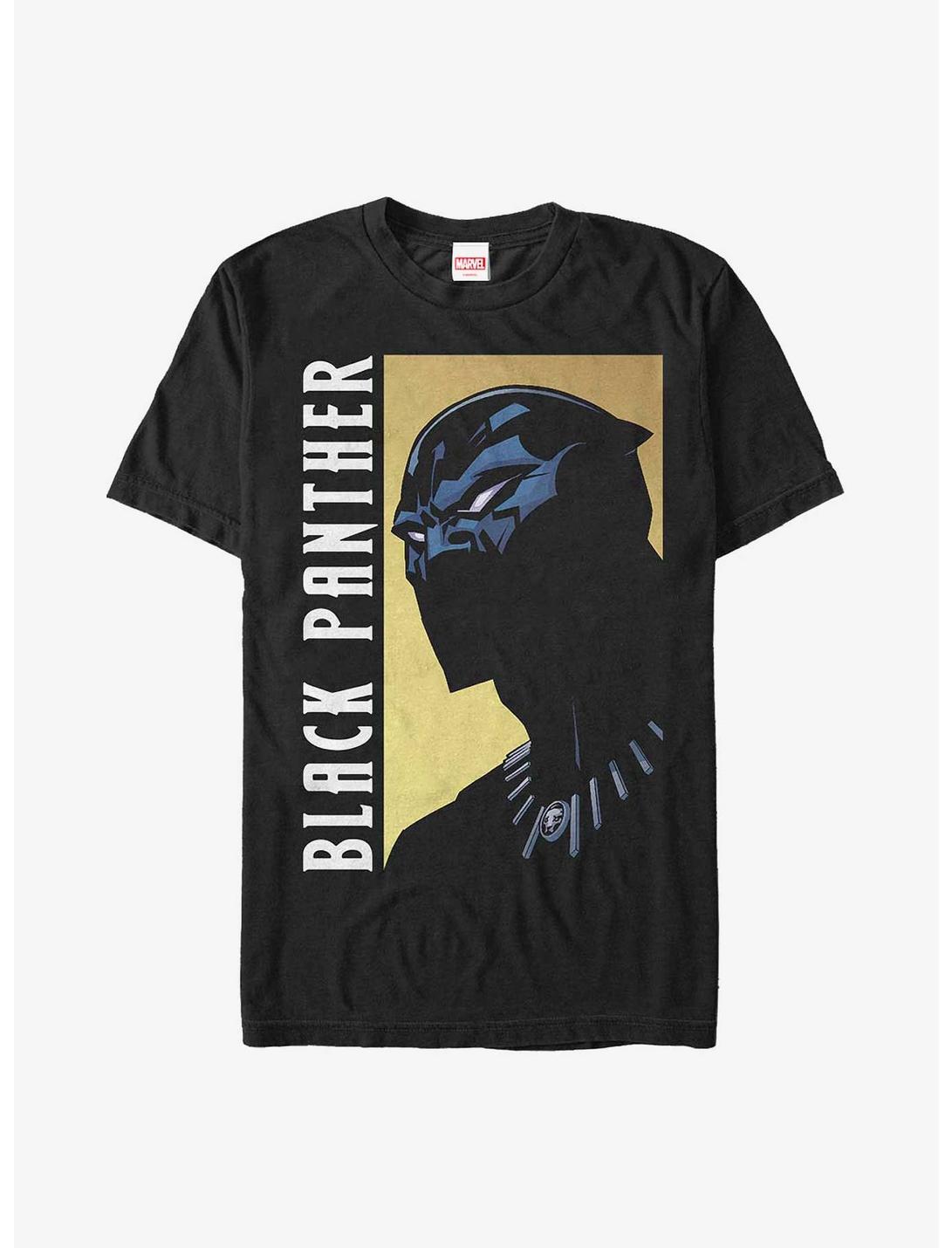 Marvel Black Panther Fierce Expression Extra Soft T-Shirt, BLACK, hi-res