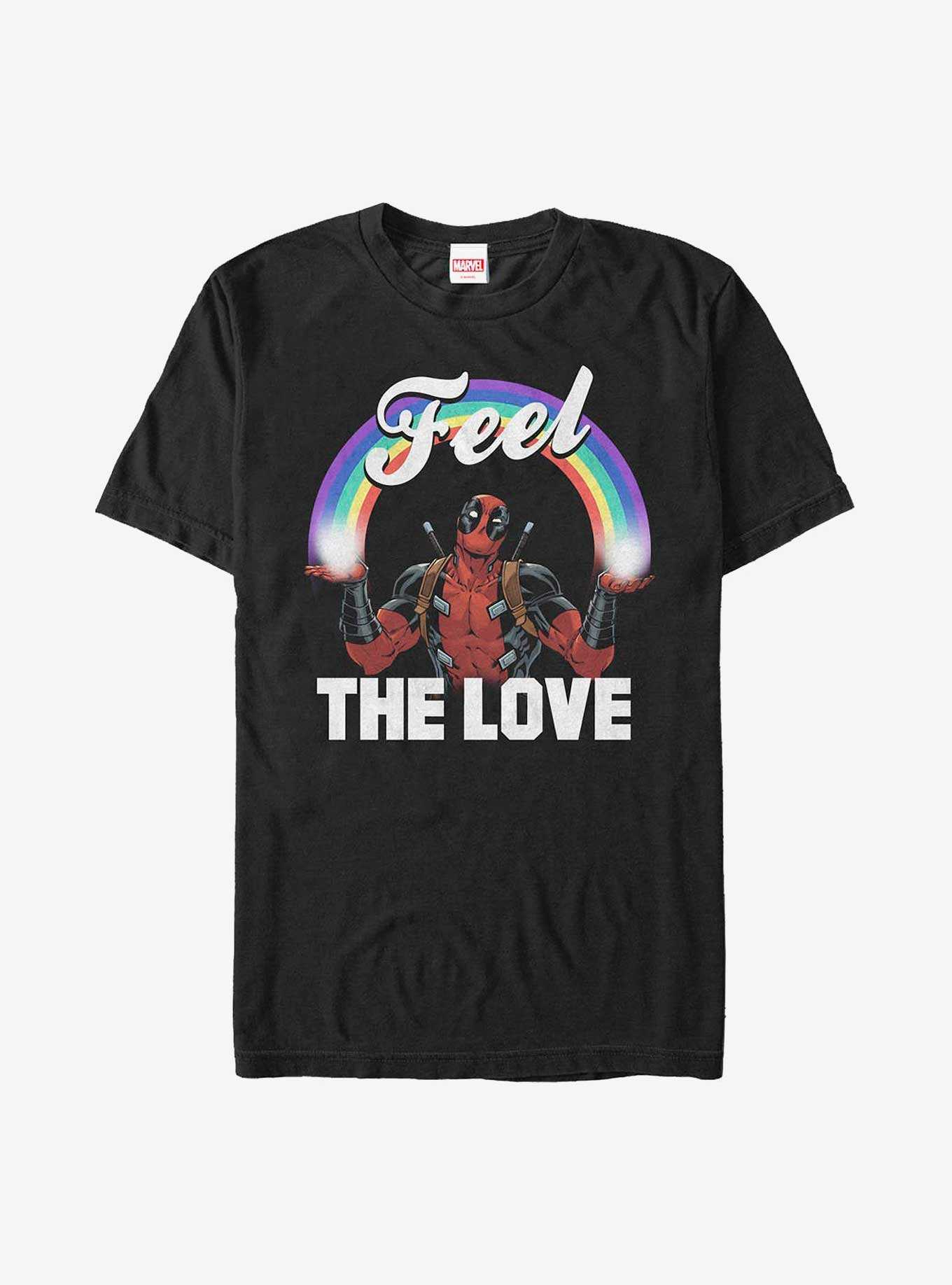 Marvel Deadpool Feel The Love Extra Soft T-Shirt, , hi-res