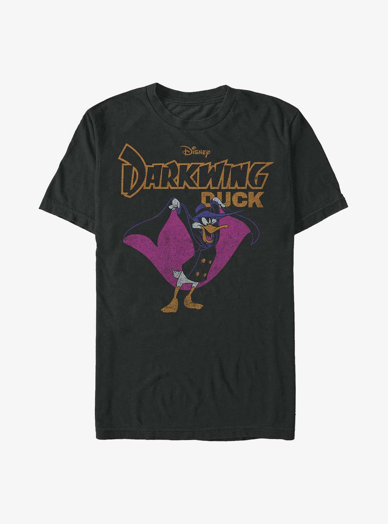 Disney Darkwing Duck The Dark Duck Extra Soft T-Shirt, BLACK, hi-res