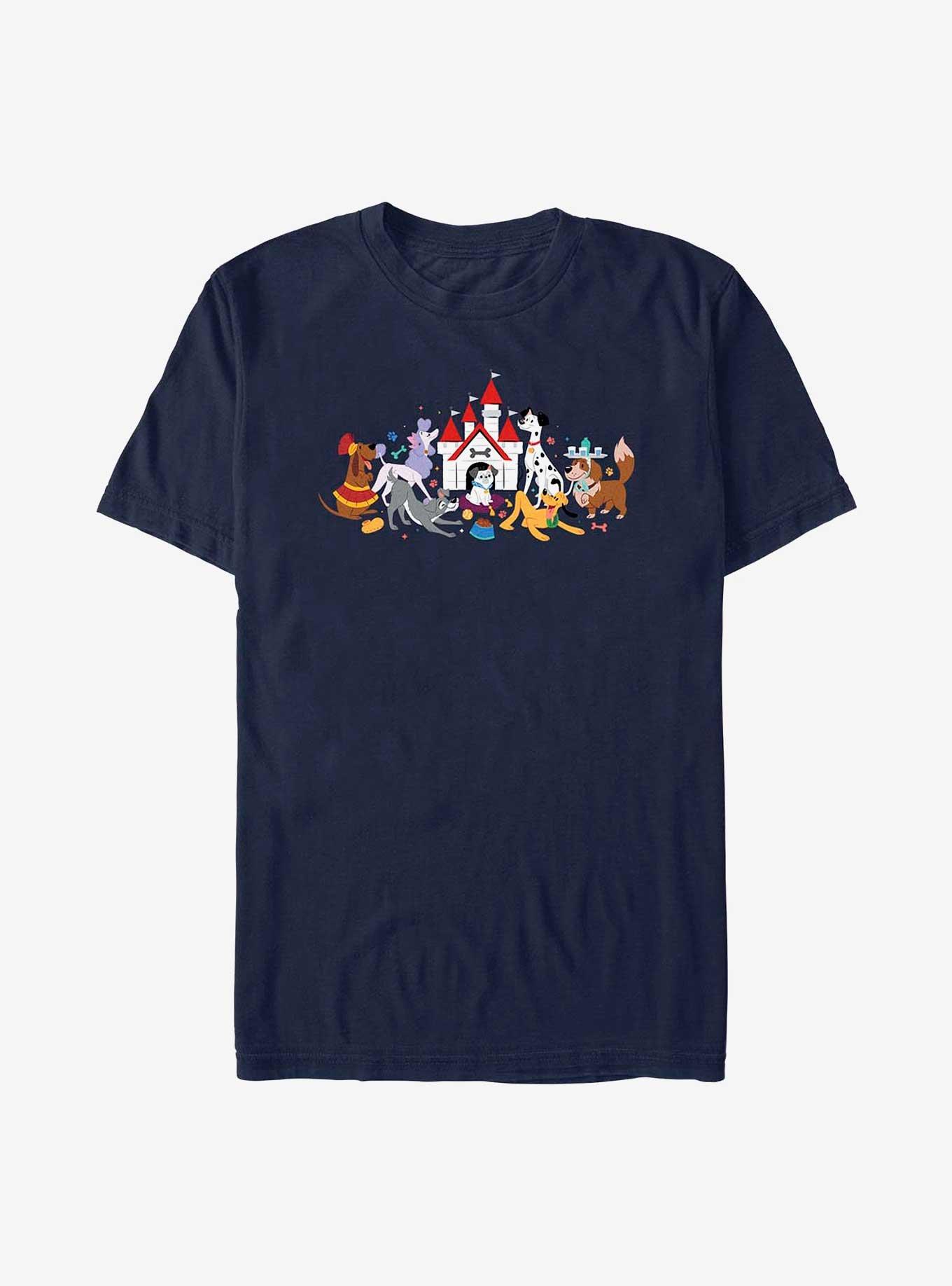 Disney Channel Doggy Playground Extra Soft T-Shirt, NAVY, hi-res