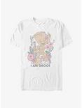 Marvel Guardians of the Galaxy Floral Groot Extra Soft T-Shirt, WHITE, hi-res
