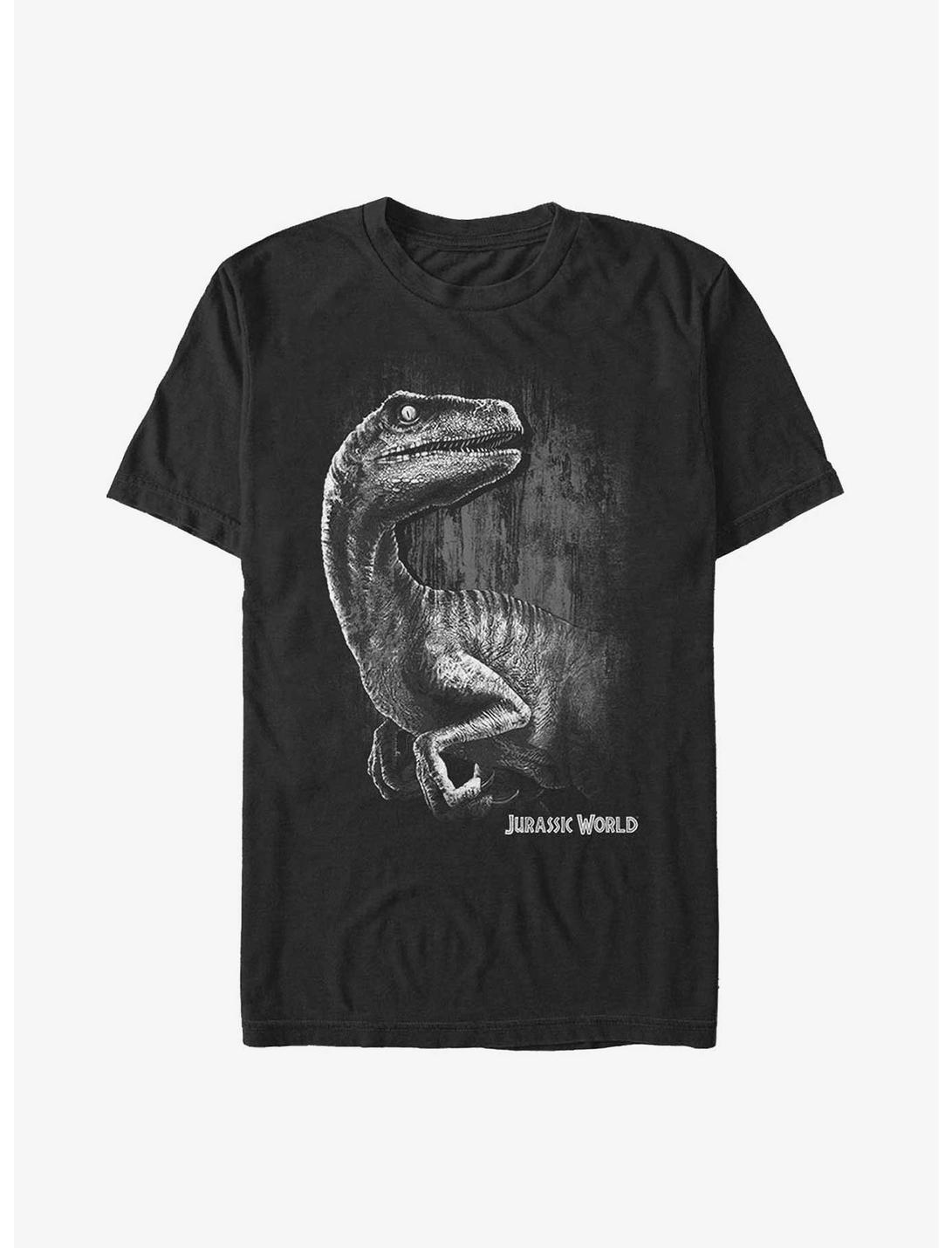Jurassic Park Raptor Smile Extra Soft T-Shirt, BLACK, hi-res